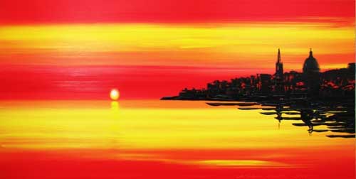 Valletta sun
