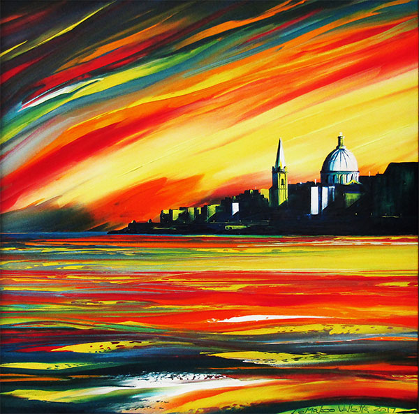 Valletta-colourful