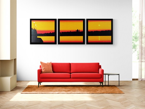 A Massive Valletta&nbsp;Triptych